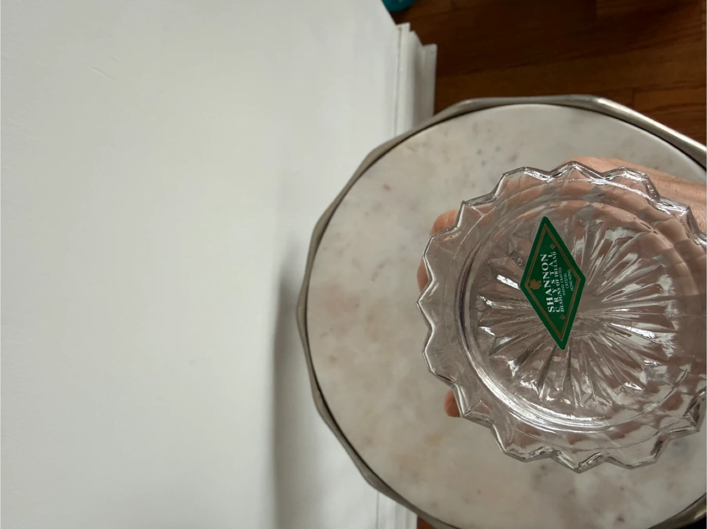 Shannon Crystal Salt & Pepper Shakers - photo 3