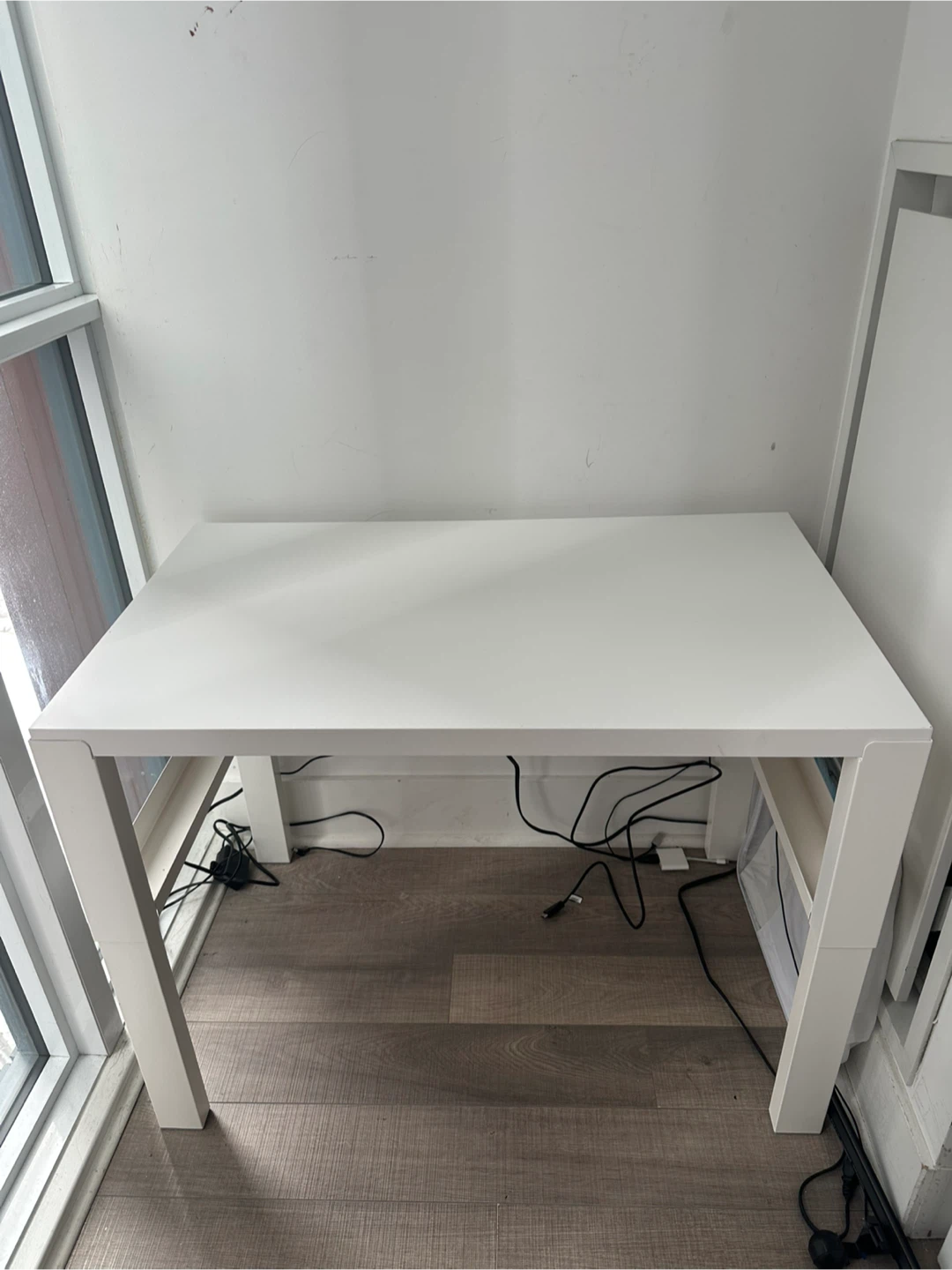 IKEA PÅHL White Adjustable Desk 96x58cm - photo 5