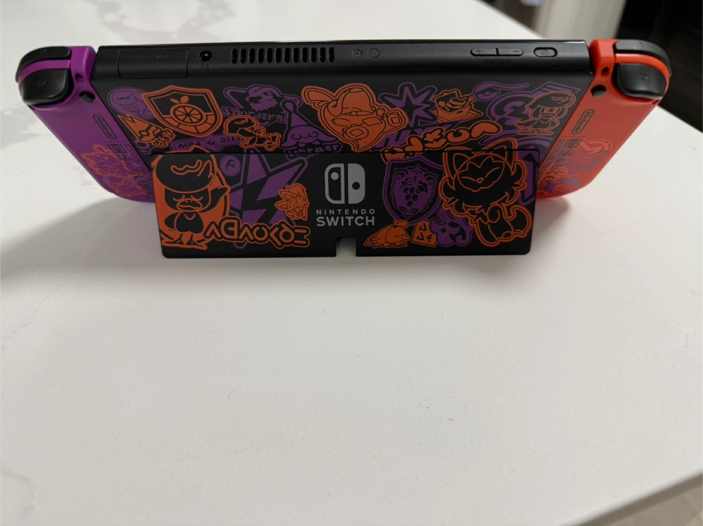 Nintendo Switch OLED Model Pokemon Scarlet & Violet Edition - photo 3