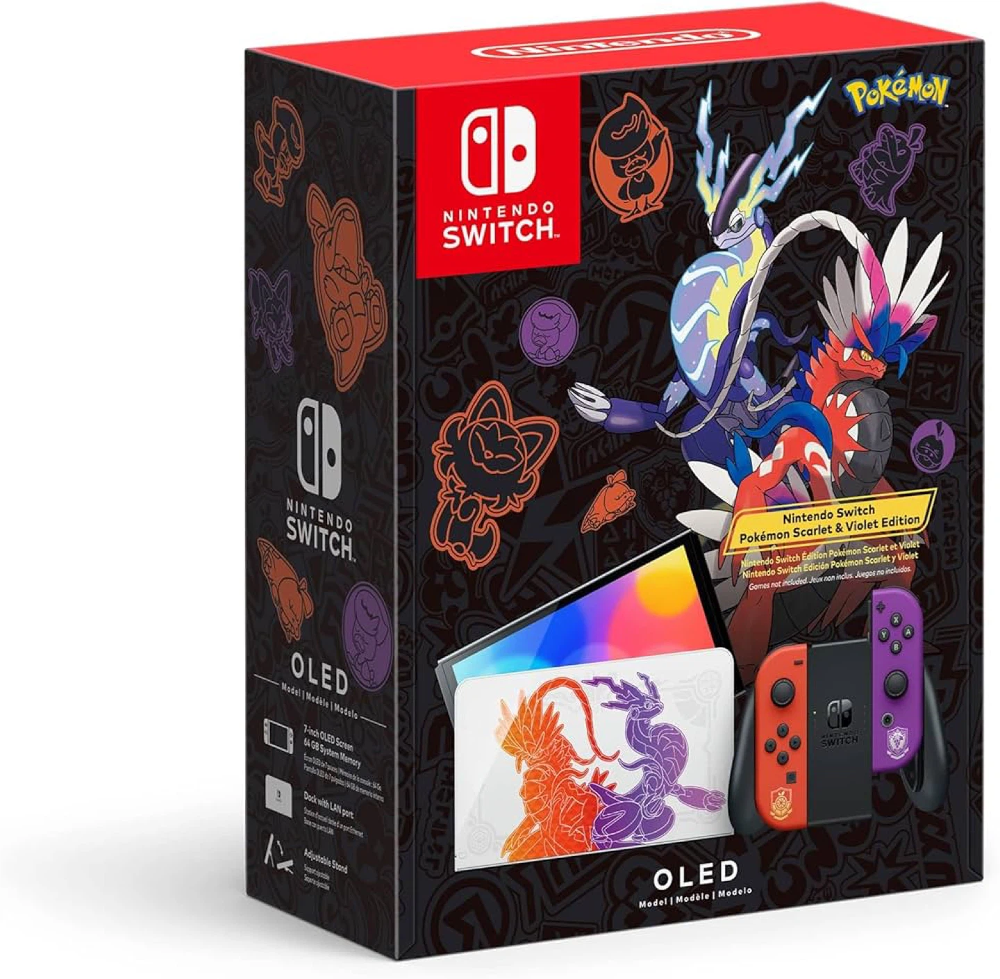 Nintendo Switch OLED Model Pokemon Scarlet & Violet Edition