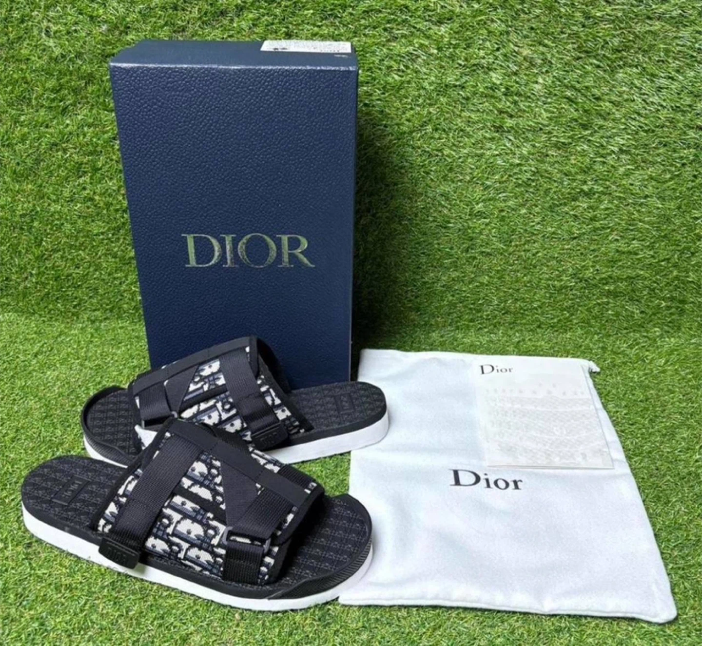 Dior Oblique Strap Sandals – All Sizes