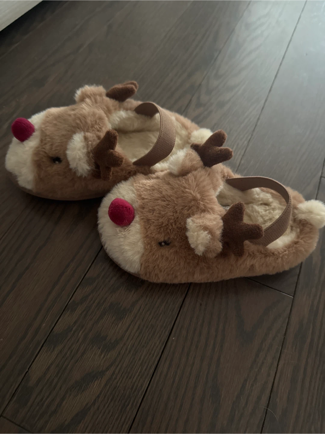 Toddler Reindeer Slippers Size M (7/8) - photo 2