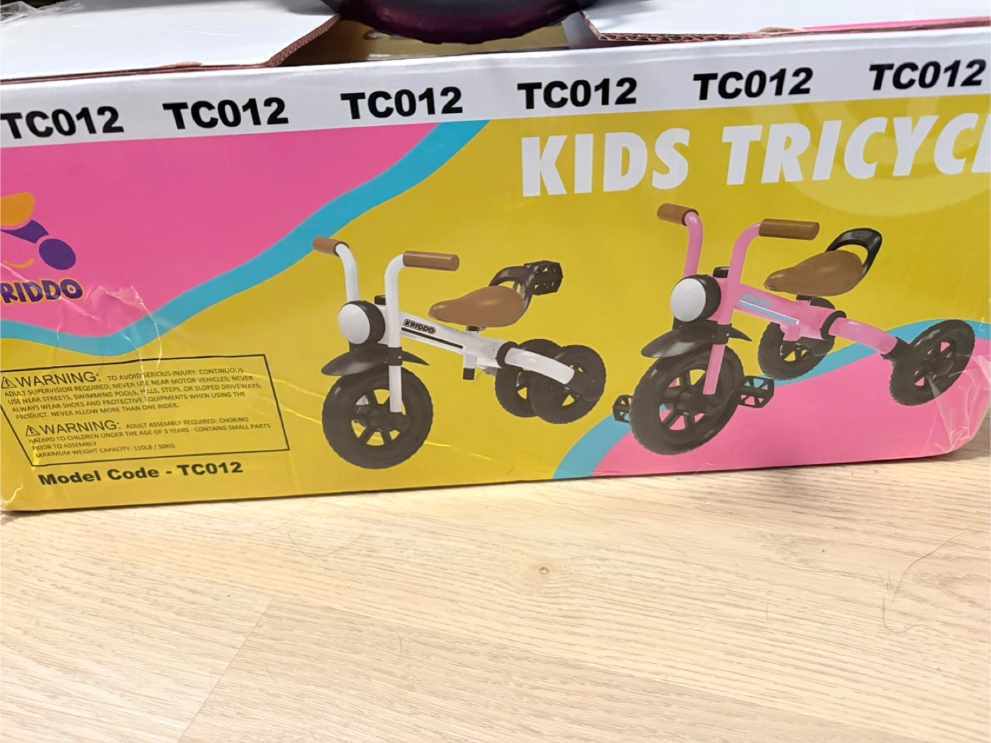 Kriddó Kids Tricycle TC012 - photo 4