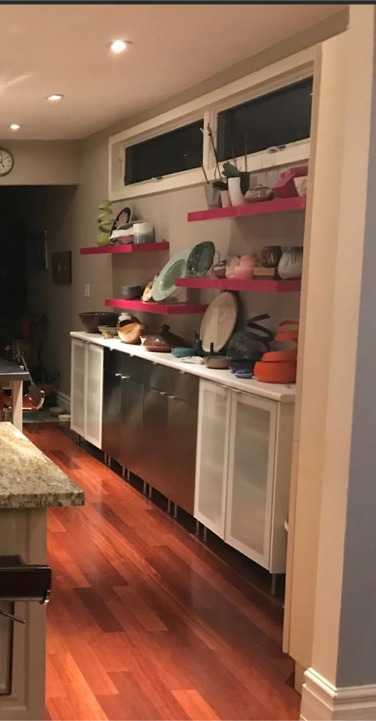 Pink Wall Shelf with Bracket - photo 2