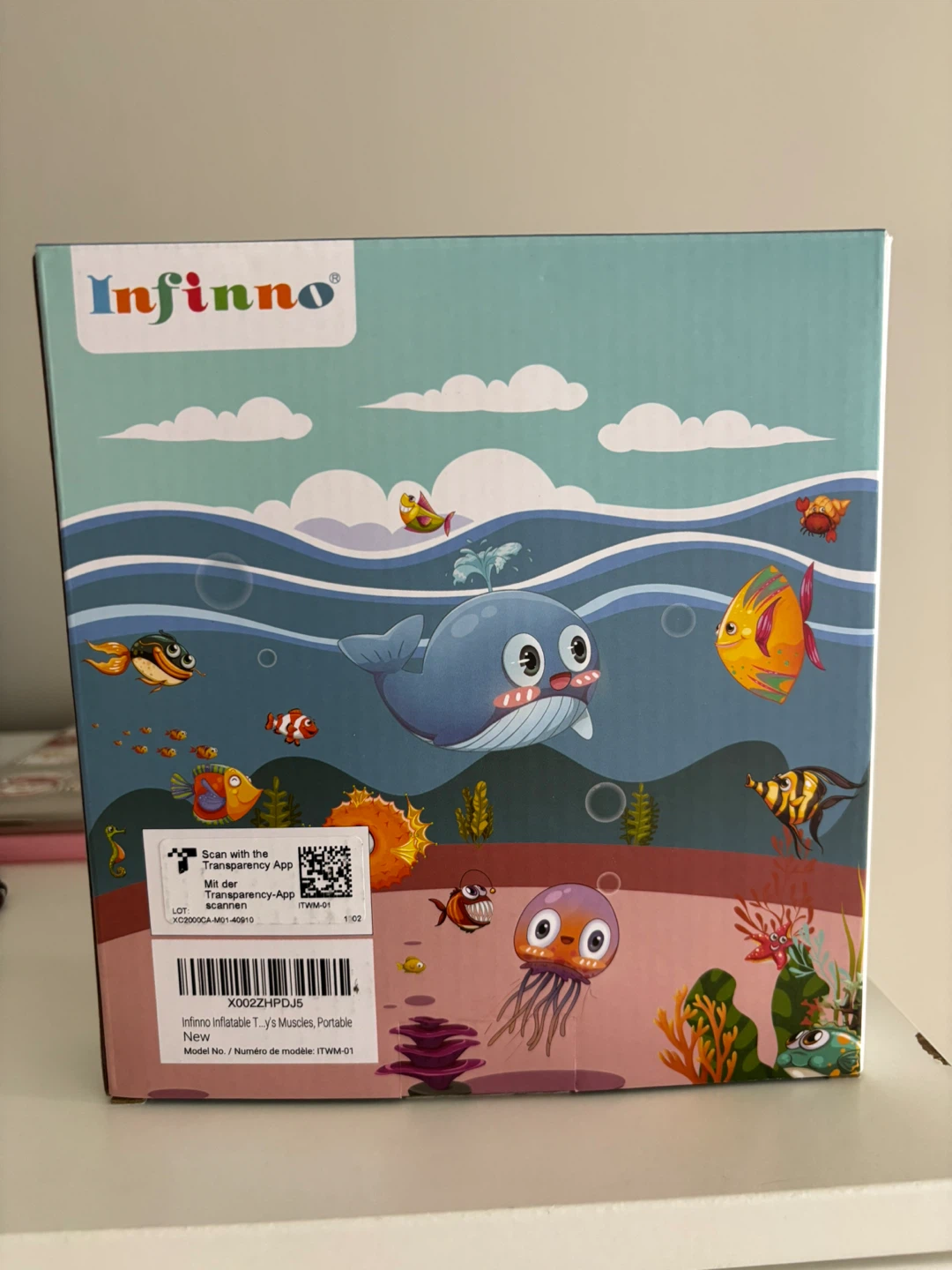 Infinno Tummy Time Water Mat - Baby's Inflatable Play Mat