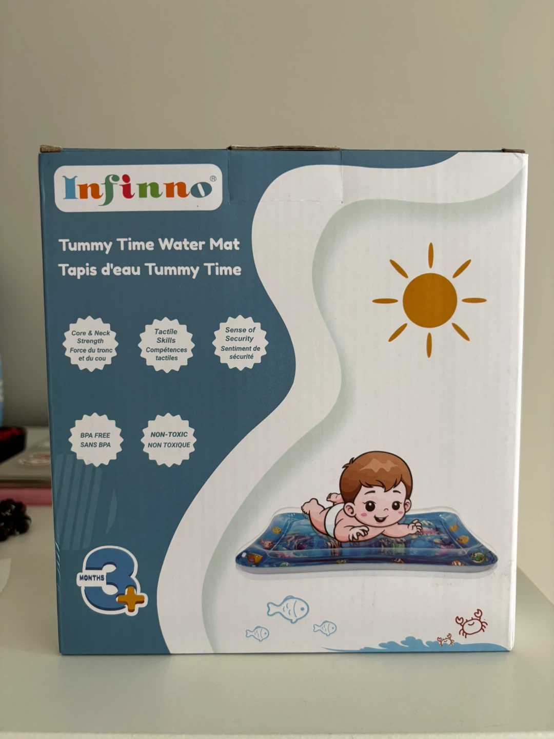 Infinno Tummy Time Water Mat - Baby's Inflatable Play Mat - photo 2