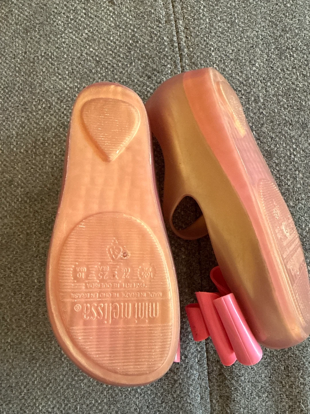 Mini Melissa jelly shoes size 10kids - photo 3