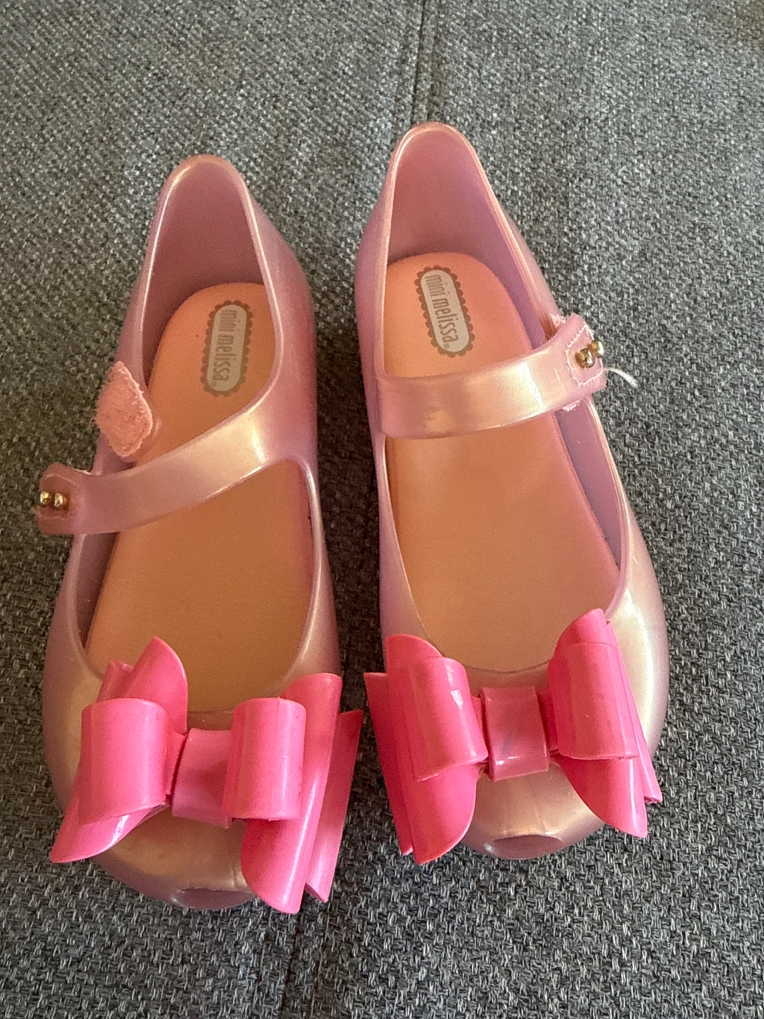 Mini Melissa jelly shoes size 10kids