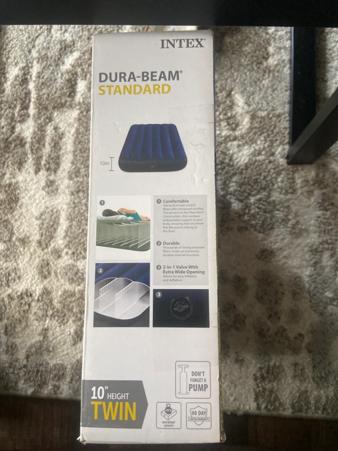 Intex Dura-Beam Standard Twin Air Mattress - photo 3