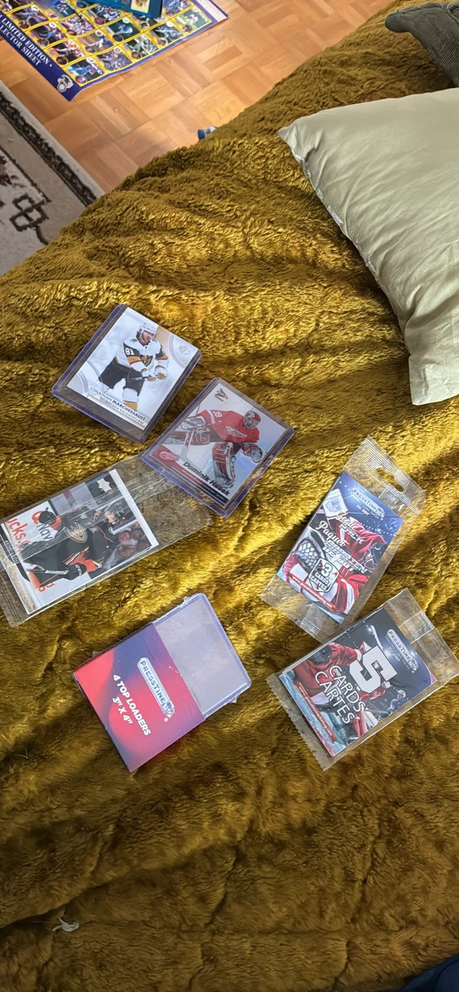 Presstine Card Accessories & Hockey Cards
