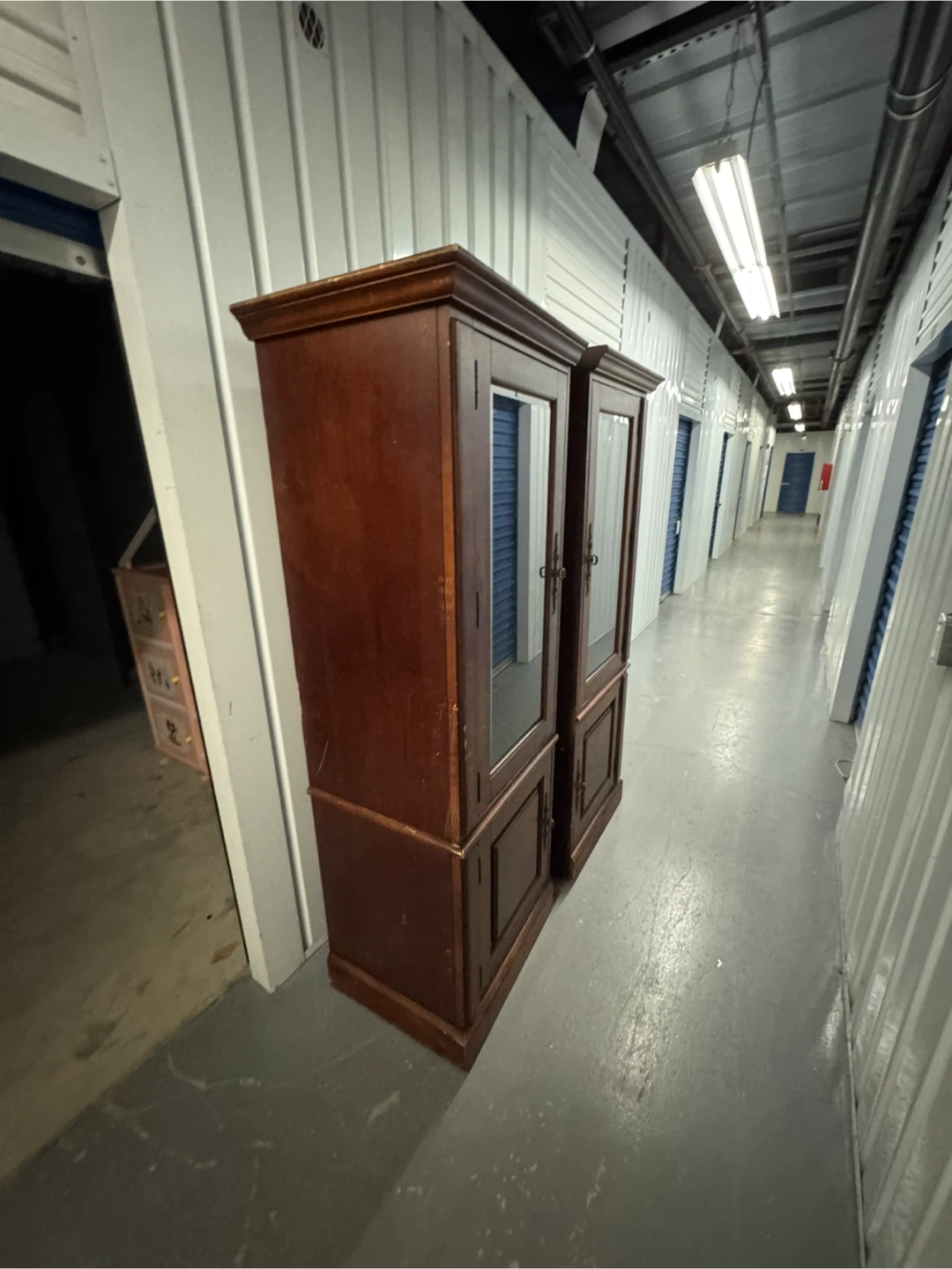 Wooden Display Cabinets with Glass Doors - photo 3