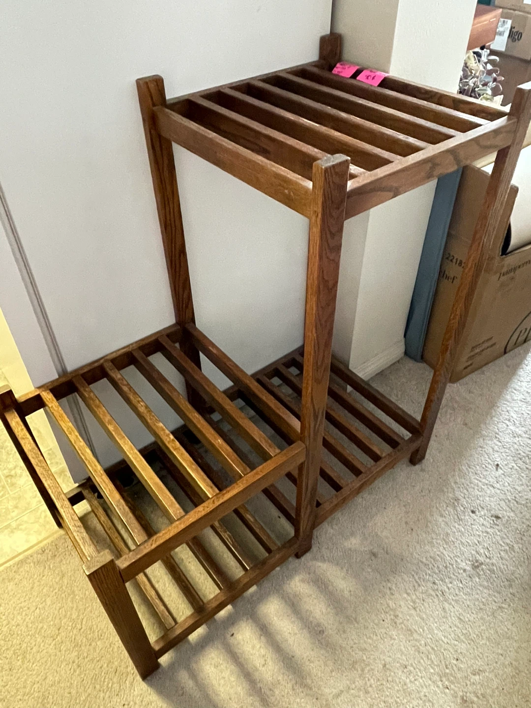 Wooden Plant Stand - photo 2