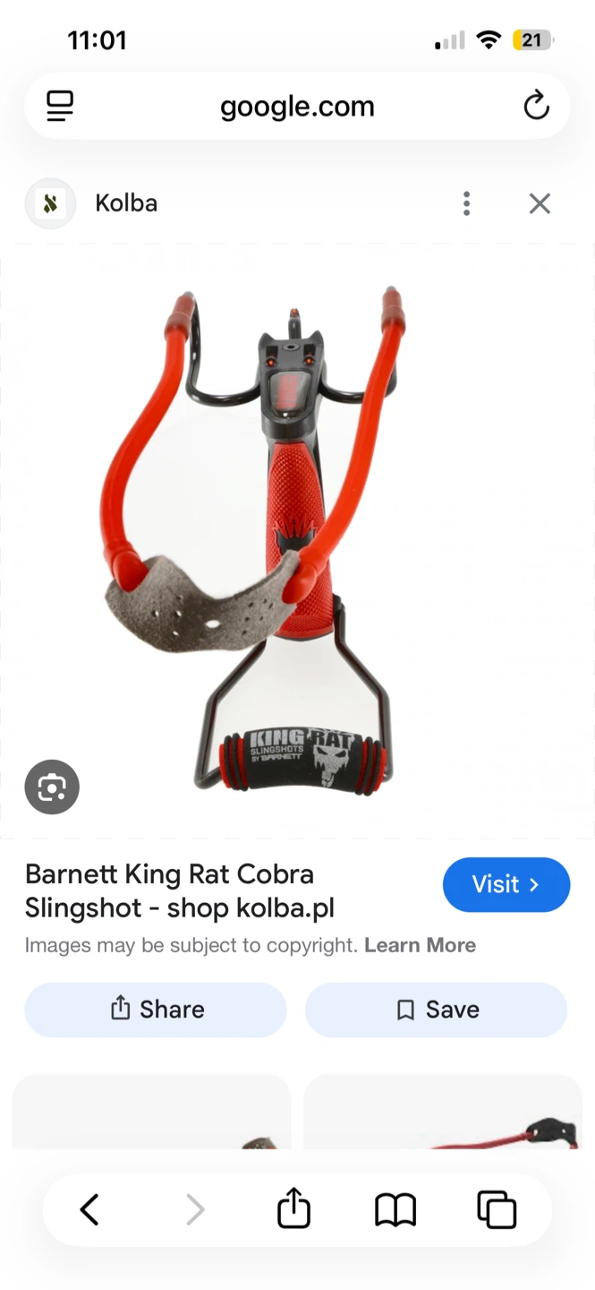 Barnett King Rat Cobra Slingshot
