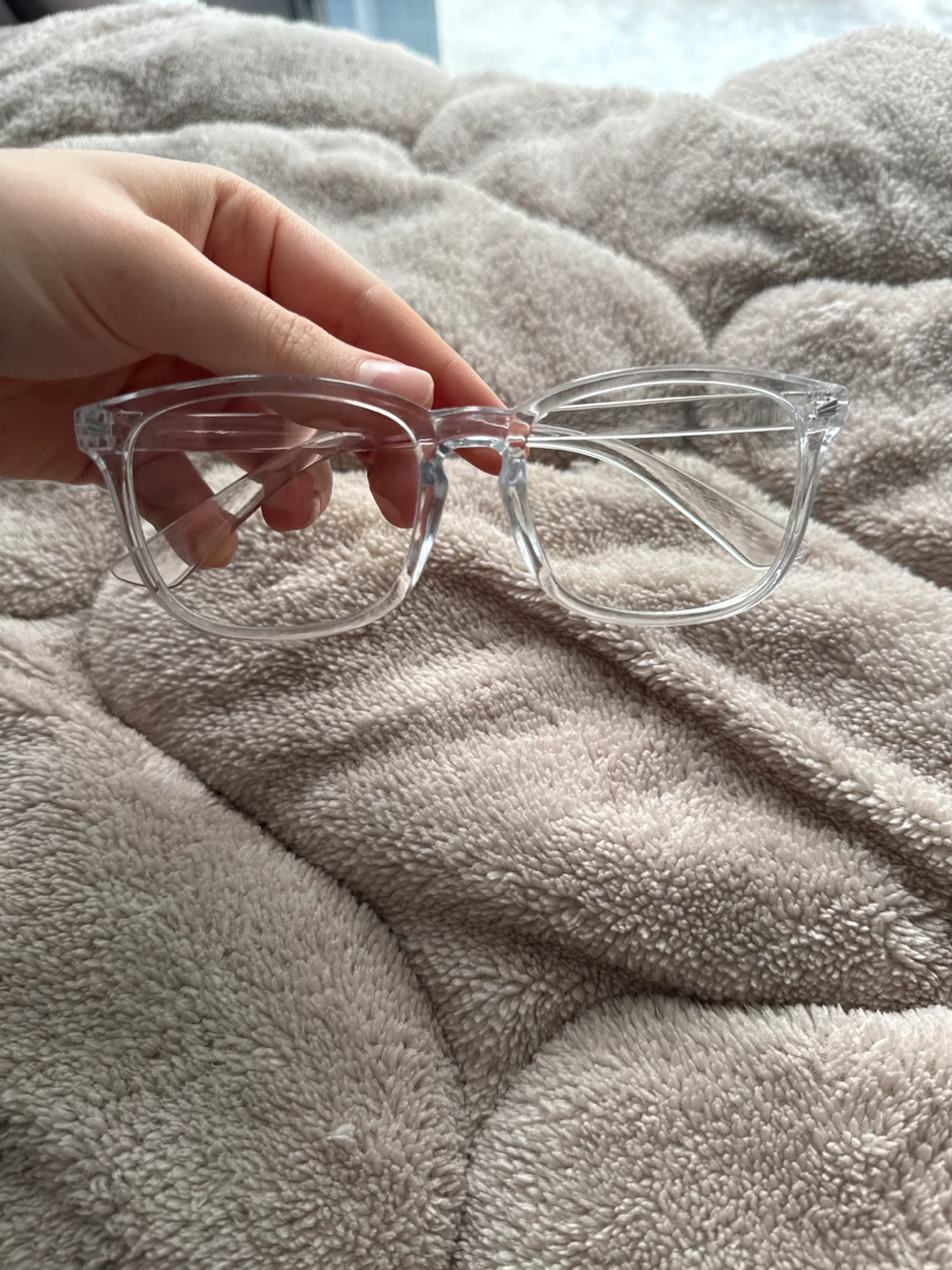 Clear Square Frame Glasses