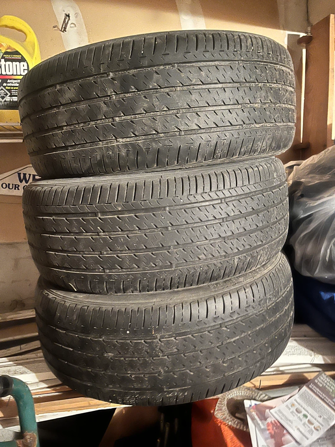 Set of 4 Used Tires without rims - photo 2