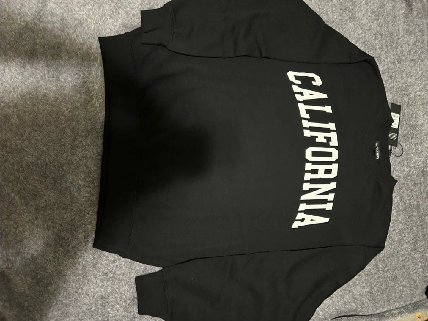 Black California Graphic Sweatshirt
