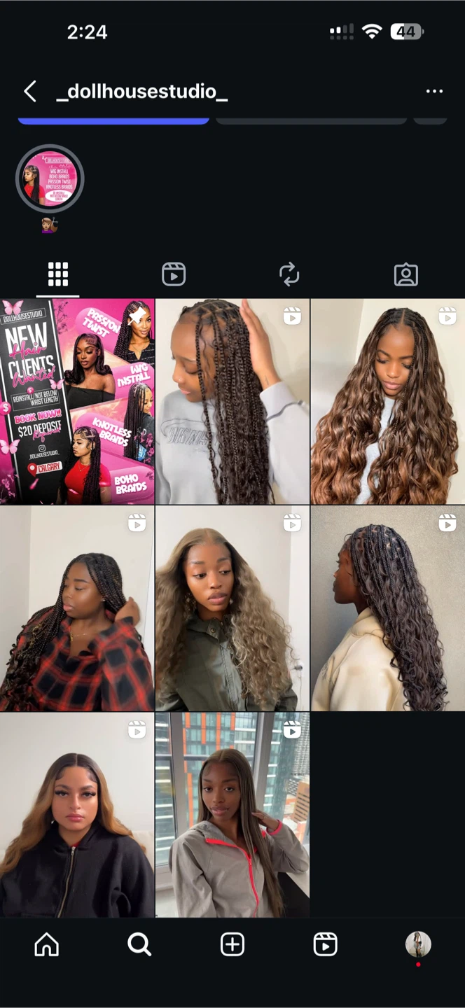 Book Now Braids & Wigs