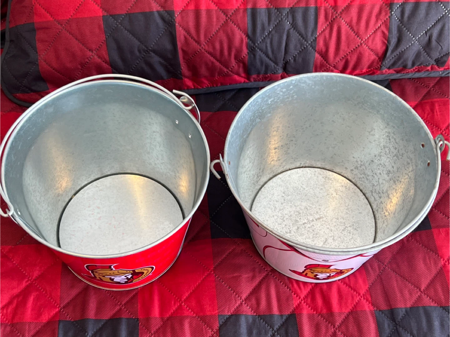 Ottawa Senators Metal Ice Buckets (Set of 2) - photo 3