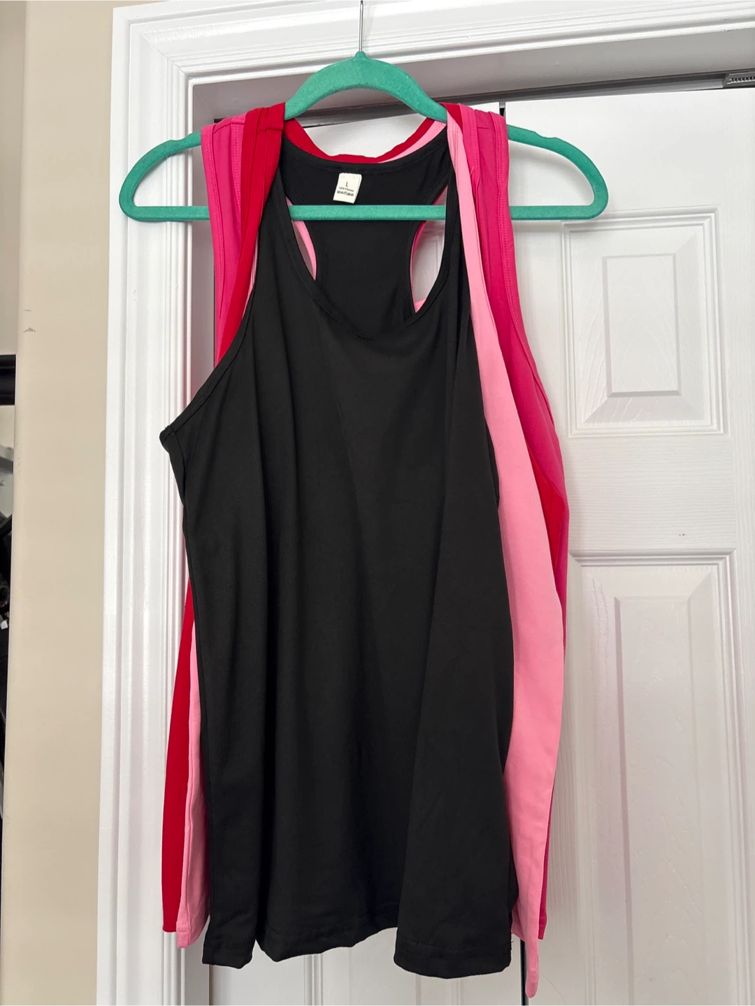 Set of 4 Women's Racerback Tank Tops