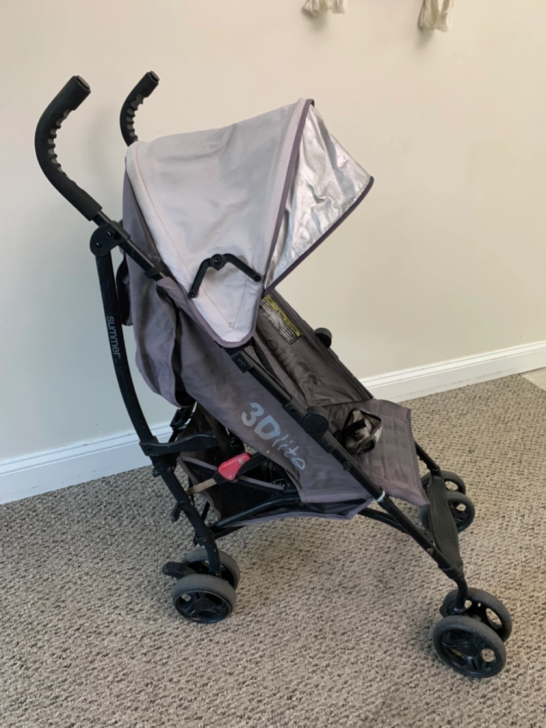 Stroller - Summer Infant 3D Lite Stroller - Grey