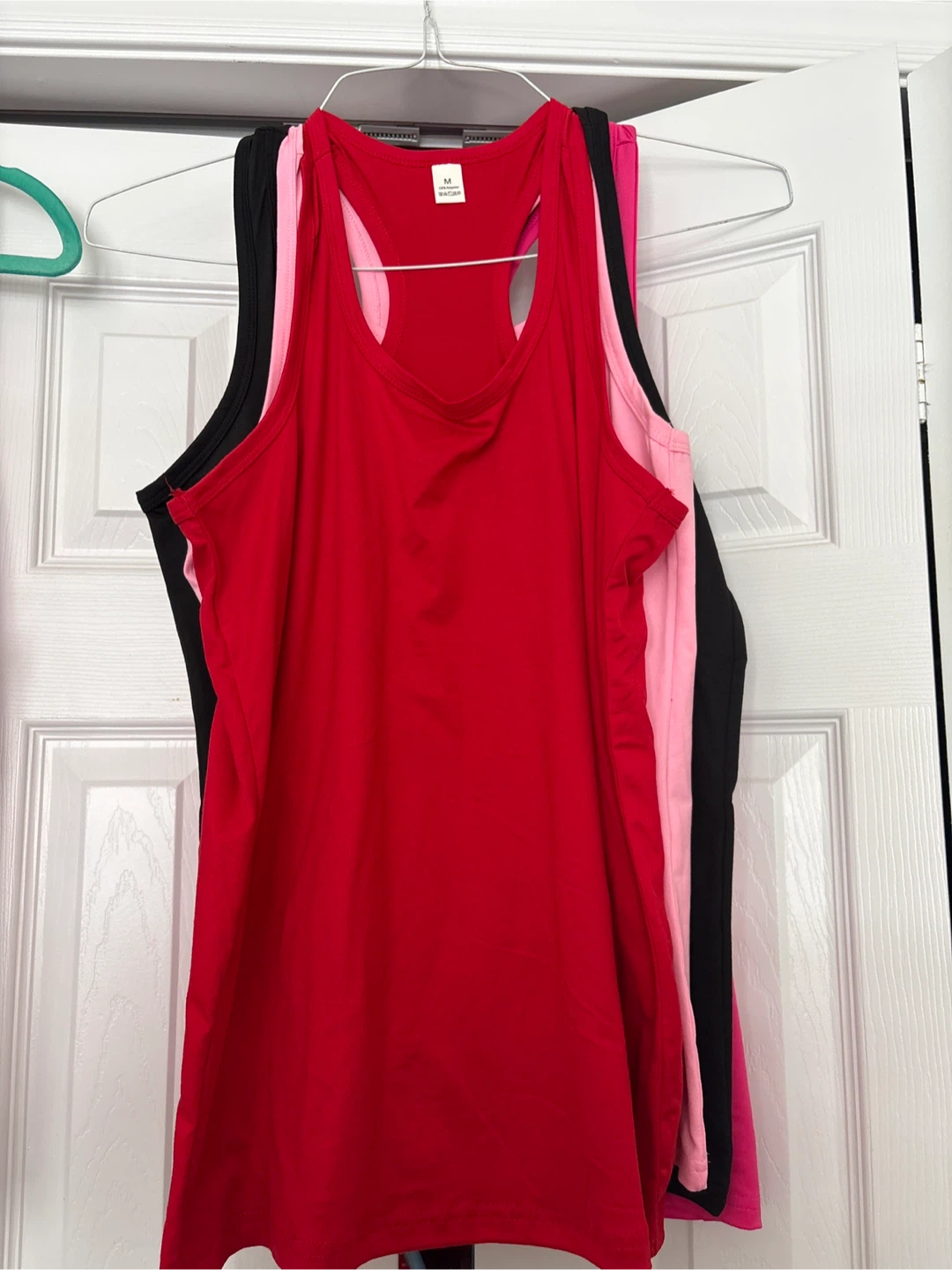 4 NEW Women's Tank Tops - Size M, 100% Polyester