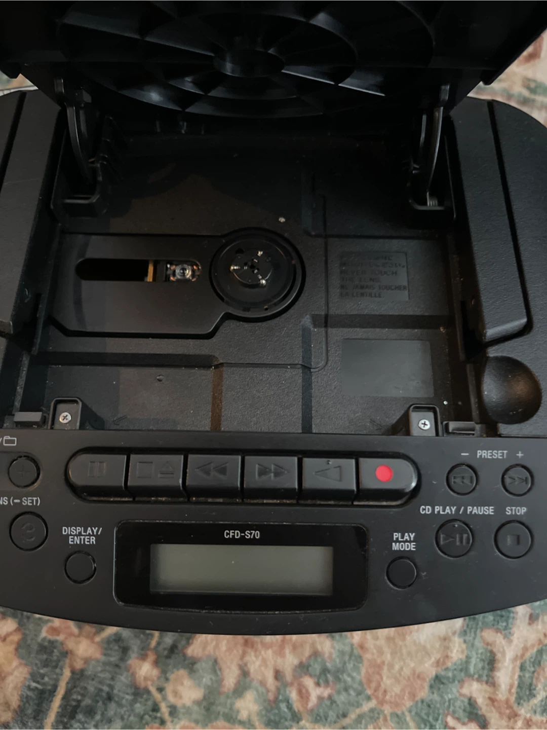 Sony CFD-S70 CD Radio Cassette-Corder Boombox - photo 3