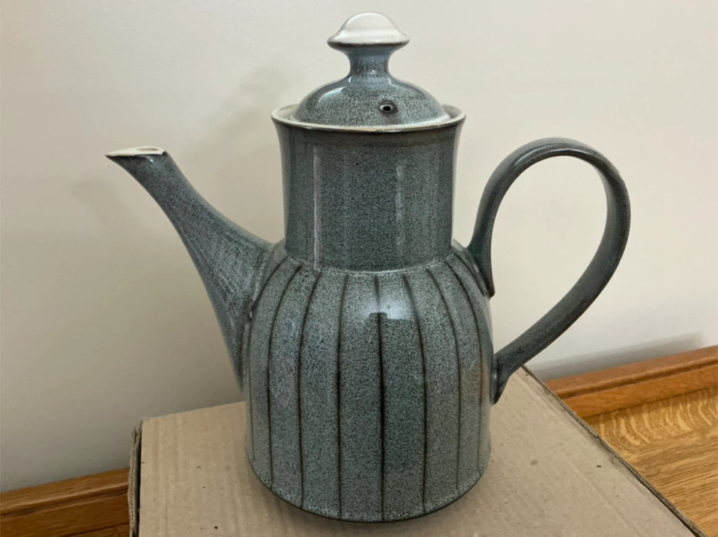 Grey Ceramic Coffee Pot - photo 2
