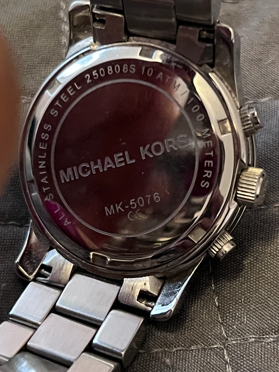 Michael Kors MK-5076 Stainless Steel Chronograph Watch - photo 3