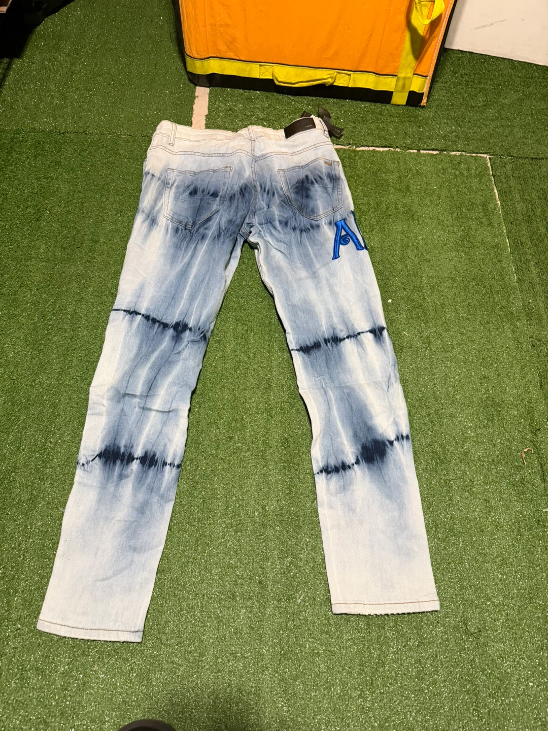 AMIRI Tie-Dye Distressed Jeans - photo 2