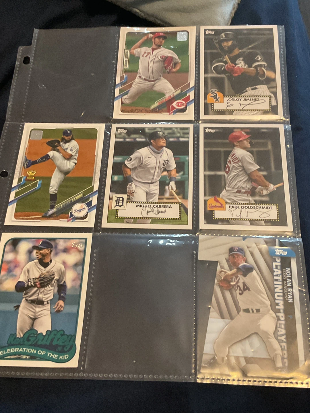 Collection of Topps Baseball Cards