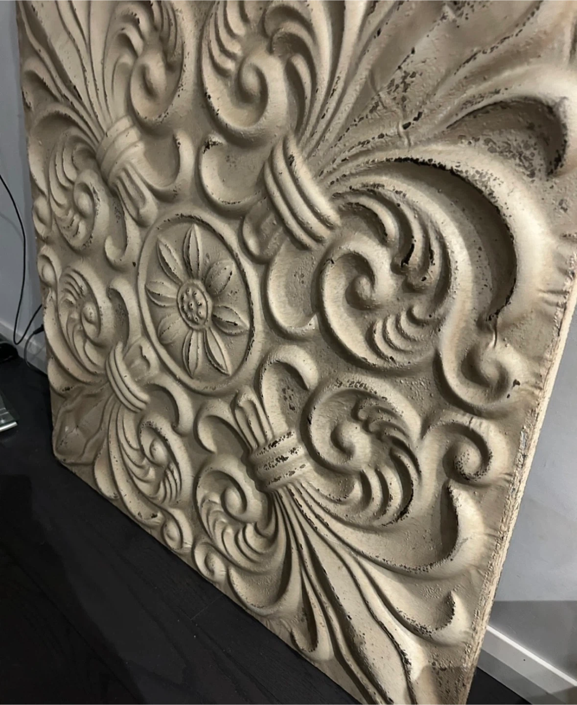 Ornate Decorative Wall Panel (Metallic 36 x 36 inch) - photo 3