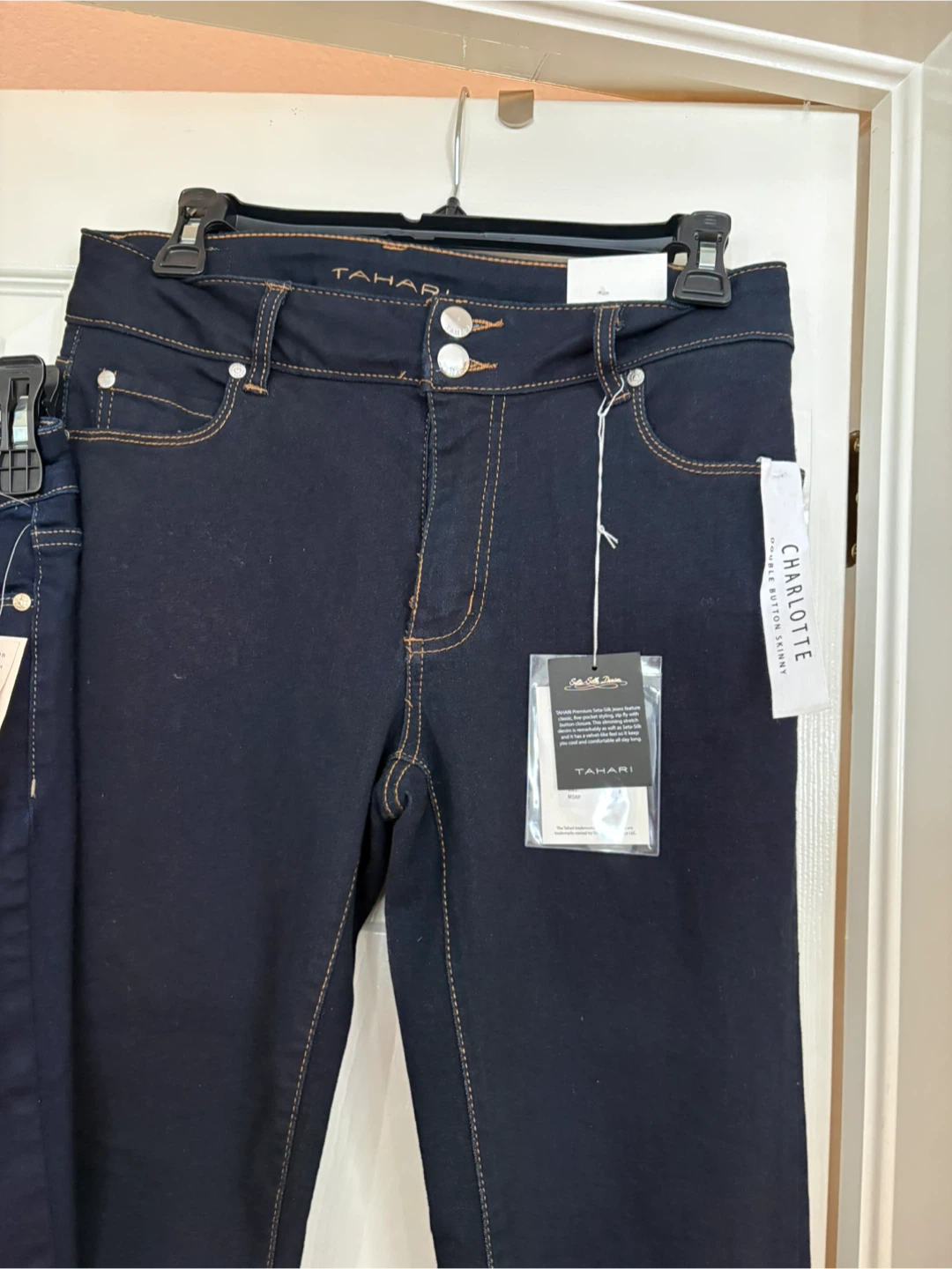 Anne Klein Mid Rise Skinny Jeans & Tahari Charlotte Jeans - photo 2