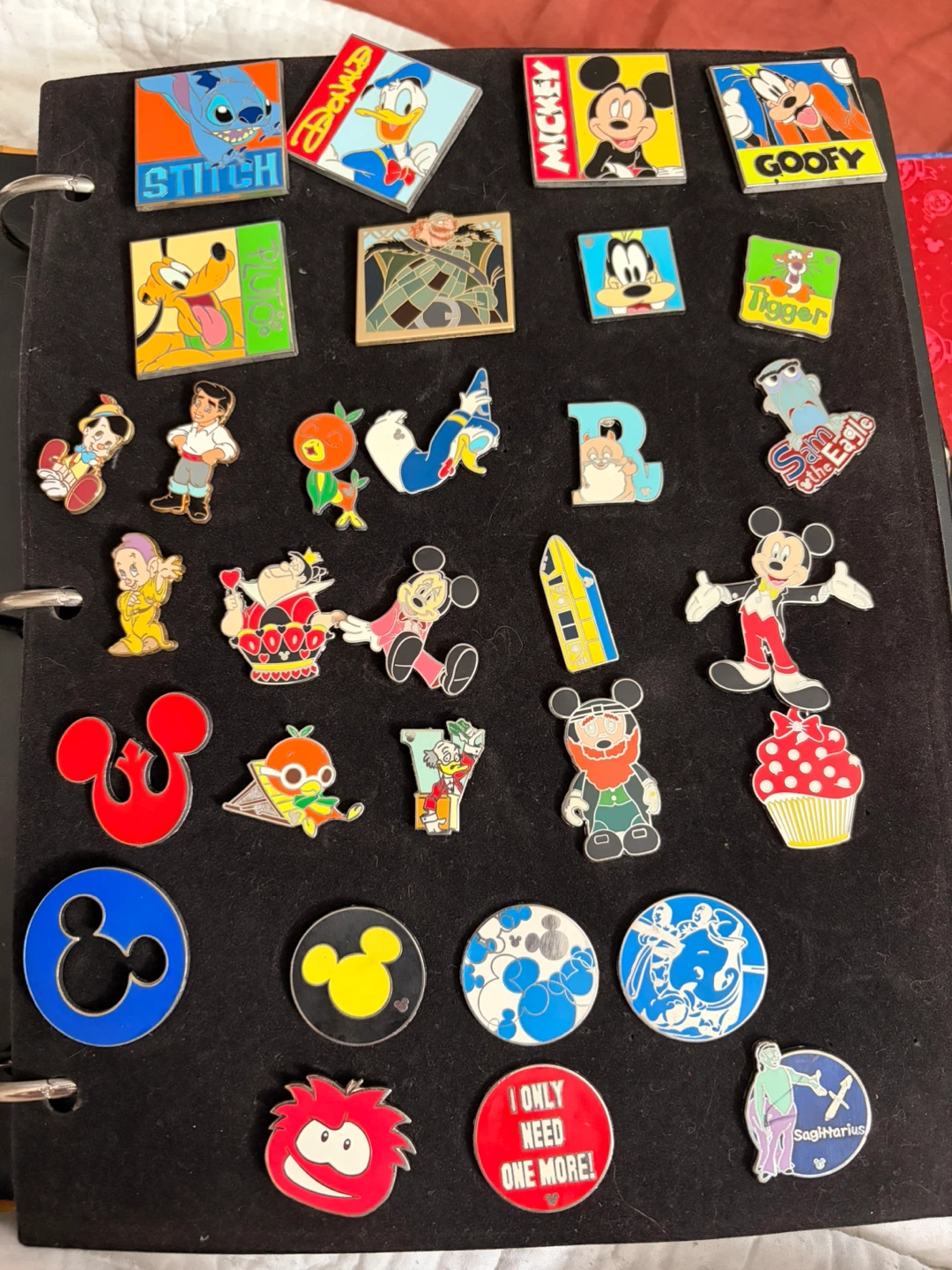 Assorted Disney Collectible Pins