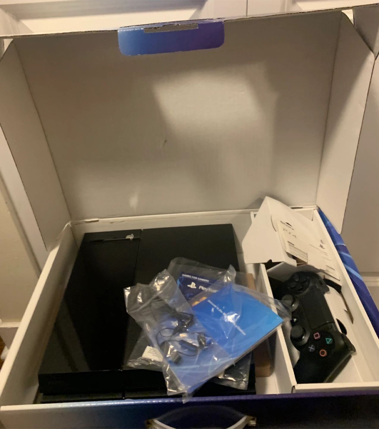 SONY PS4 Playstation 4 Jet Black Console Bundle Complete In Box - photo 3
