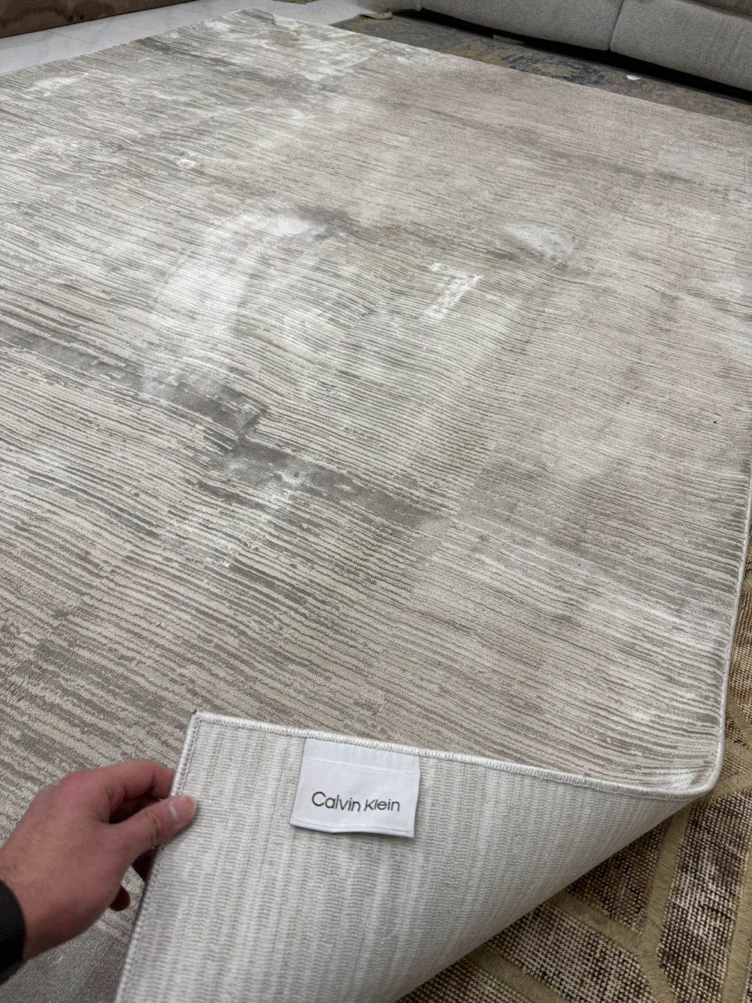 Calvin Klein Luminosity Area Rug - Grey - photo 2