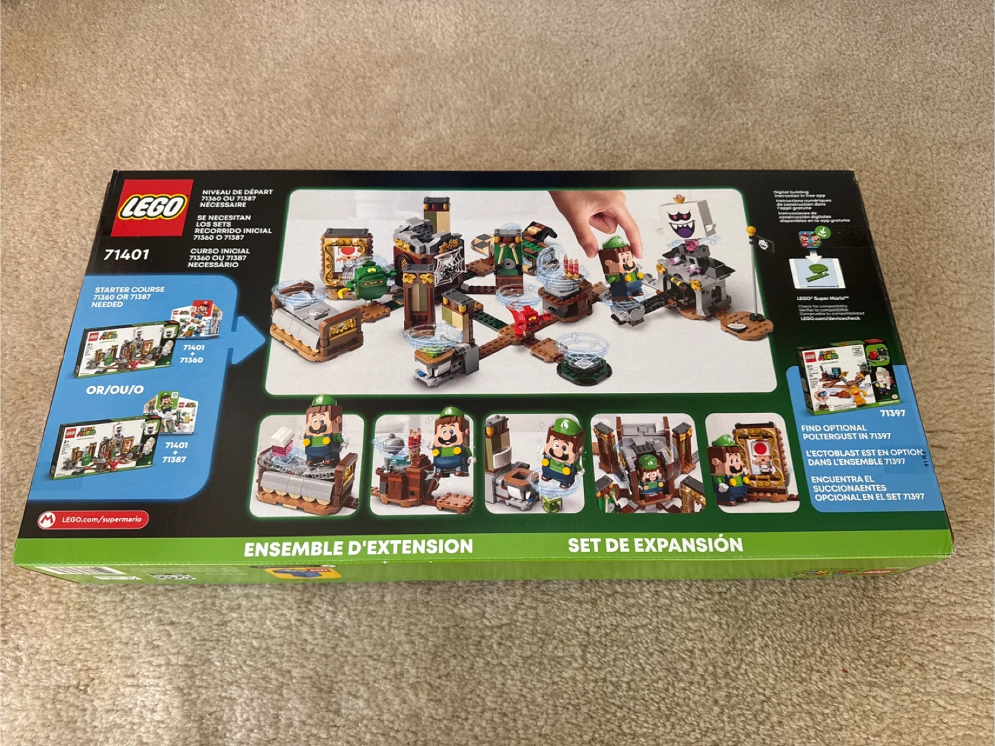 LEGO Super Mario Luigi's Mansion Expansion Set 71401 - photo 2