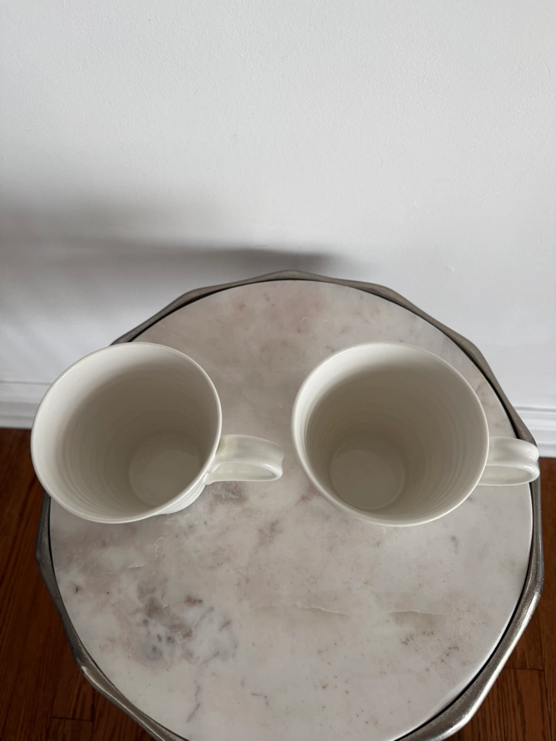 Sophie Conran for Portmeirion White Ribbed Mugs (Set of 2) - photo 3