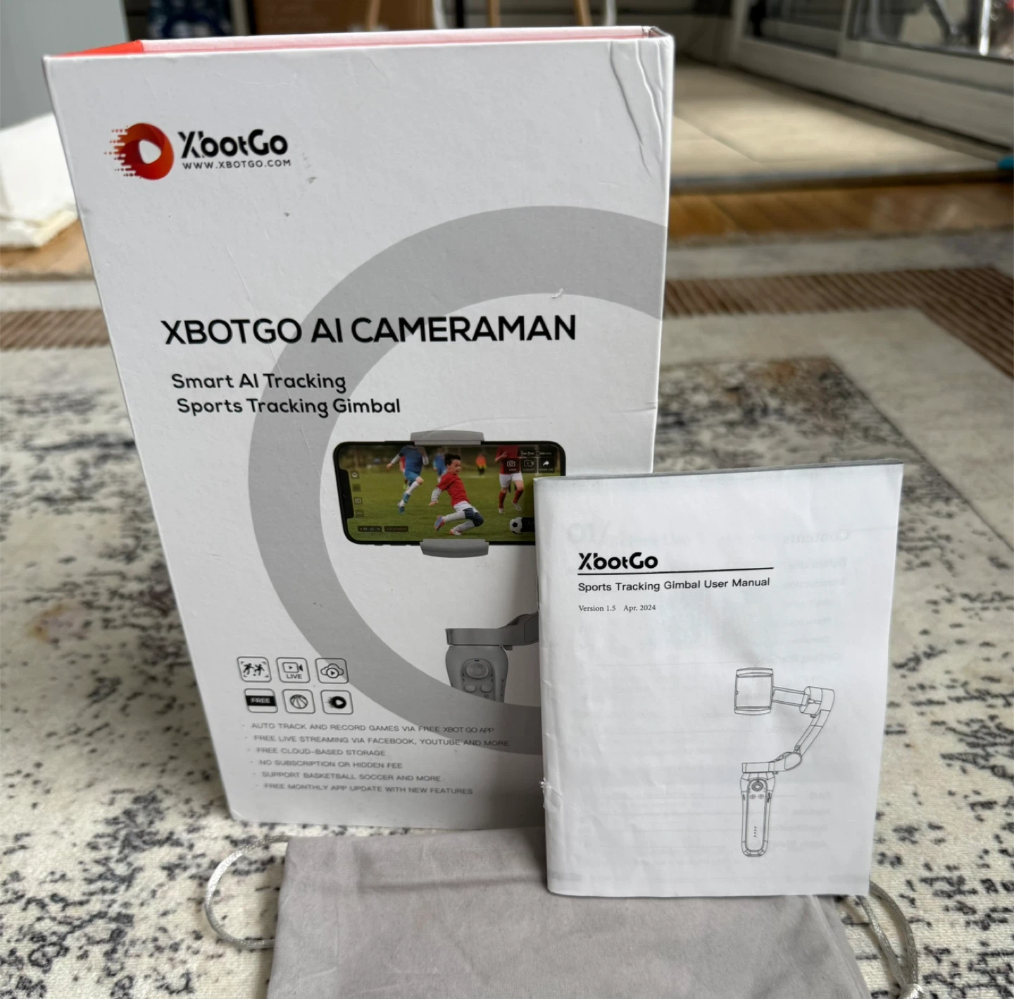 XbotGo AI Cameraman Smart AI Tracking Sports Tracking Gimbal