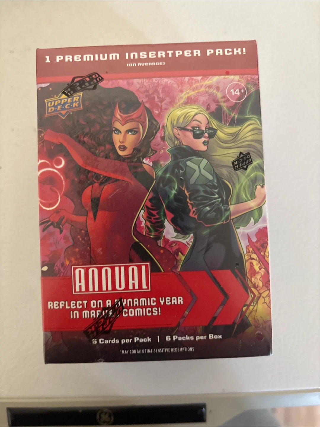 Upper Deck Marvel Annual Trading Card Blaster Box - photo 3
