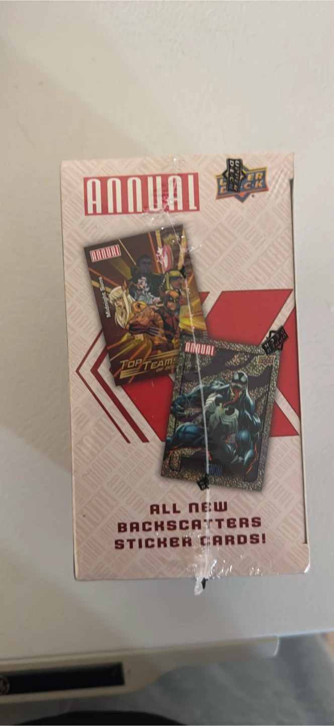 Upper Deck Marvel Annual Trading Card Box - photo 2
