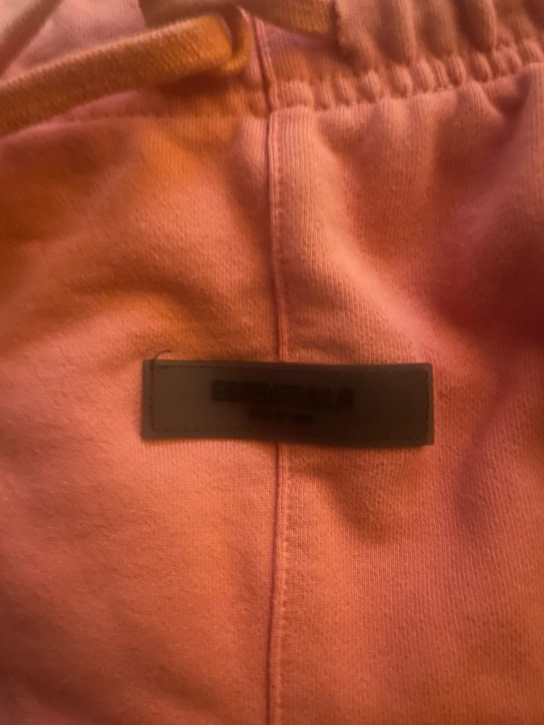 ESSENTIALS Fear of God Hoodie Coral XL - photo 5