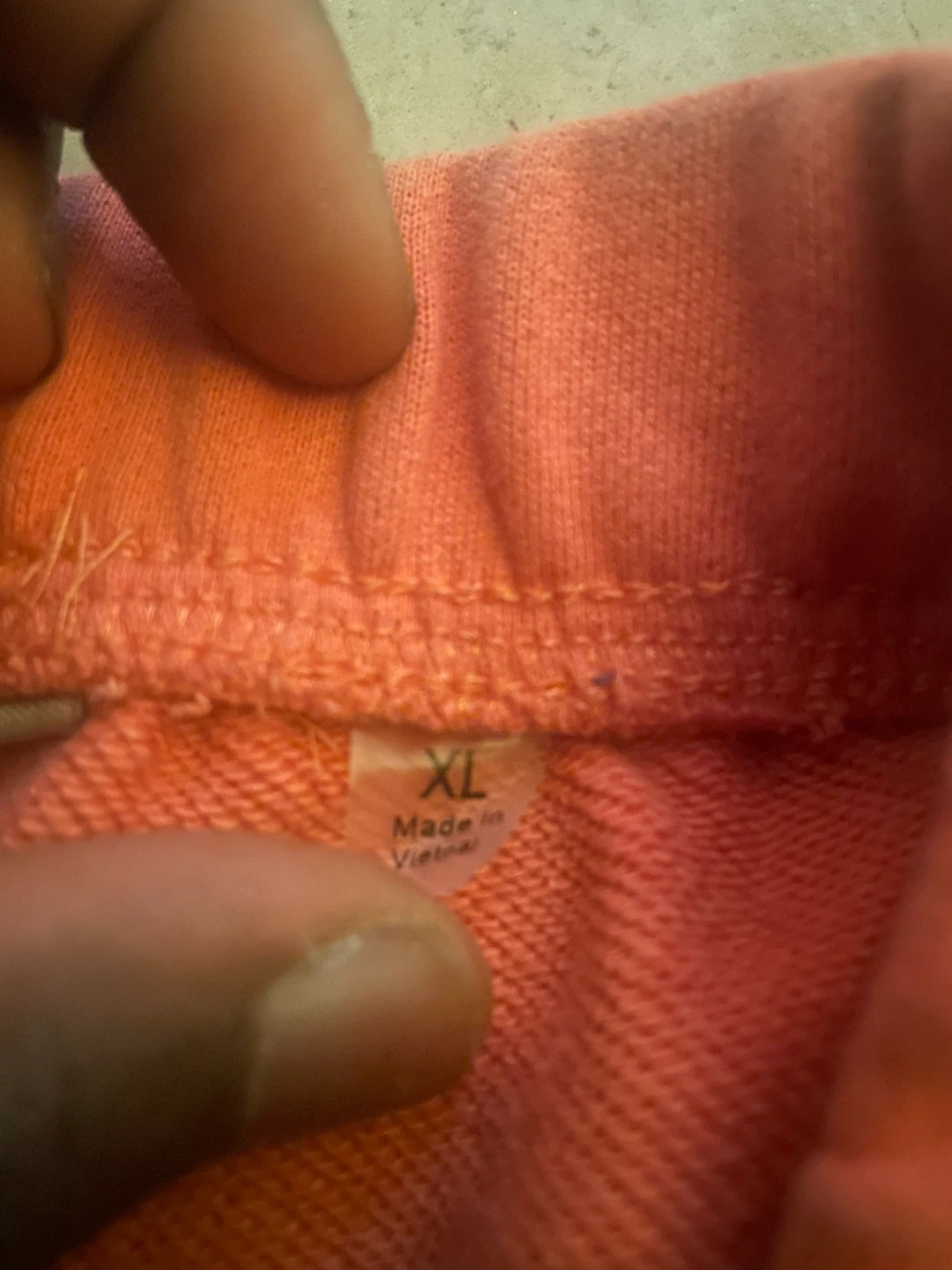 ESSENTIALS Fear of God Hoodie Coral XL - photo 4