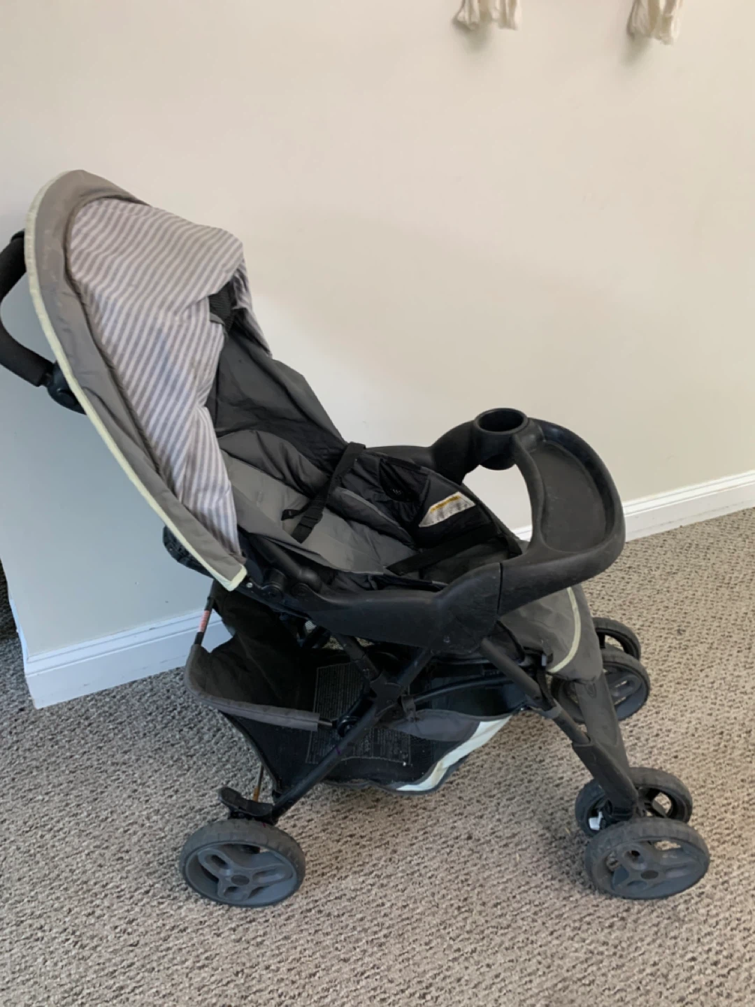 Stroller for infant, kids, baby - Cup Holder & Canopy - photo 2