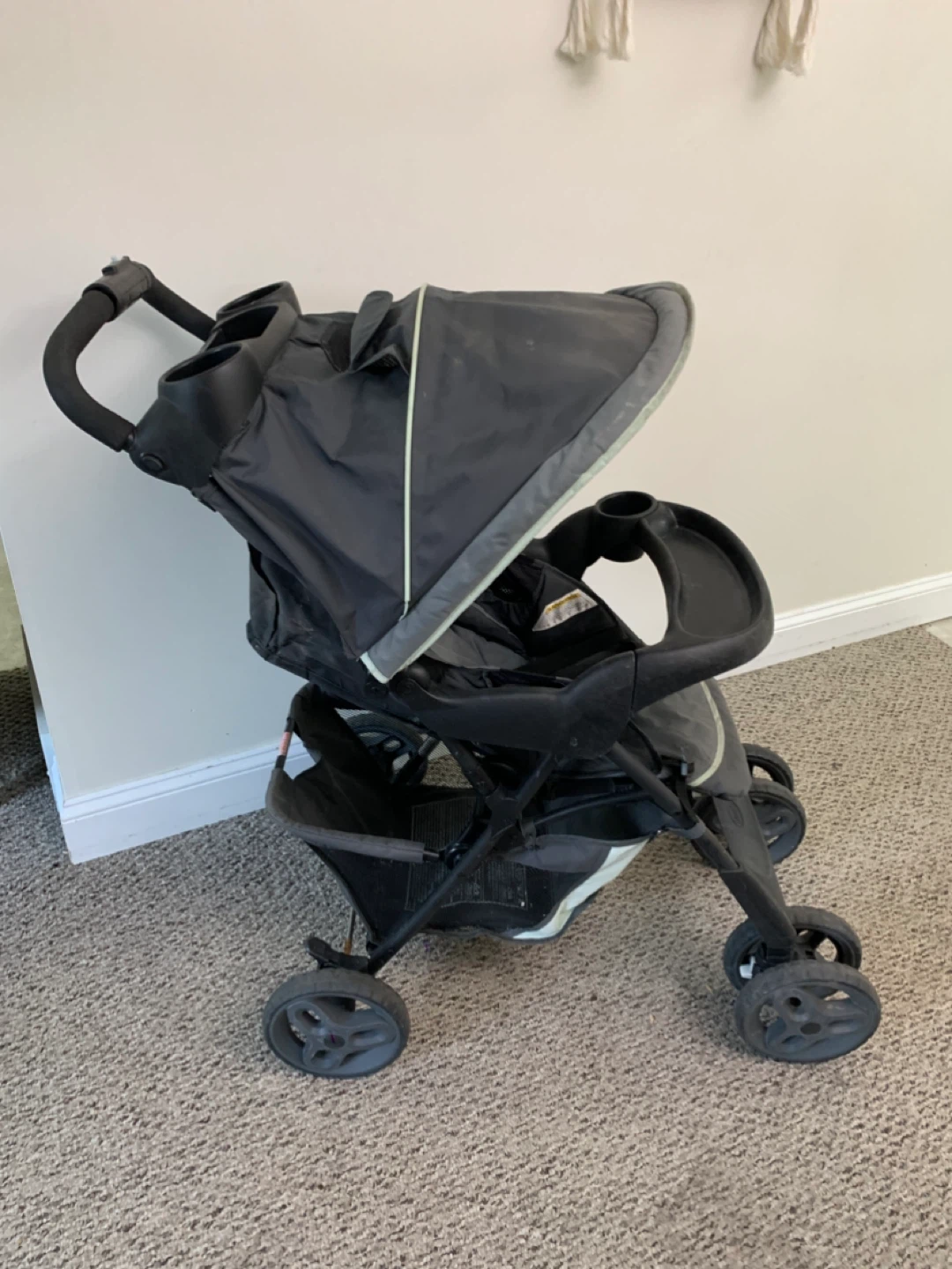 Stroller for infant, kids, baby - Cup Holder & Canopy