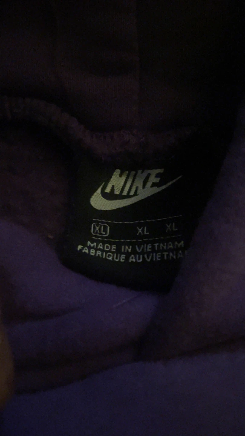 Nike Pullover Hoodie - Purple, Size XL