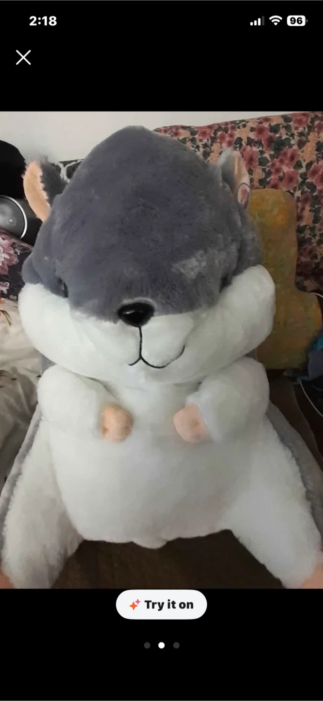 Giant Plush Hamster Stuffed Animal Toy - photo 3