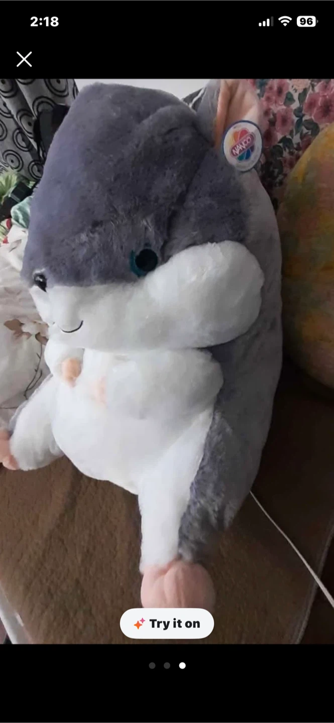Giant Plush Hamster Stuffed Animal Toy - photo 2