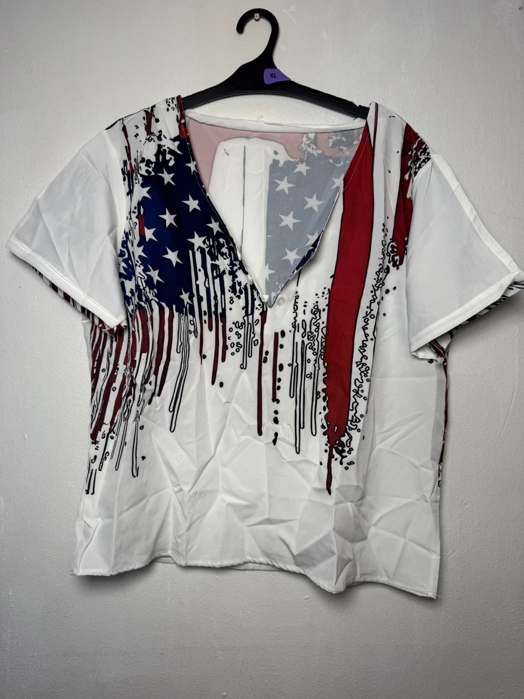 American Flag Graphic T-Shirt