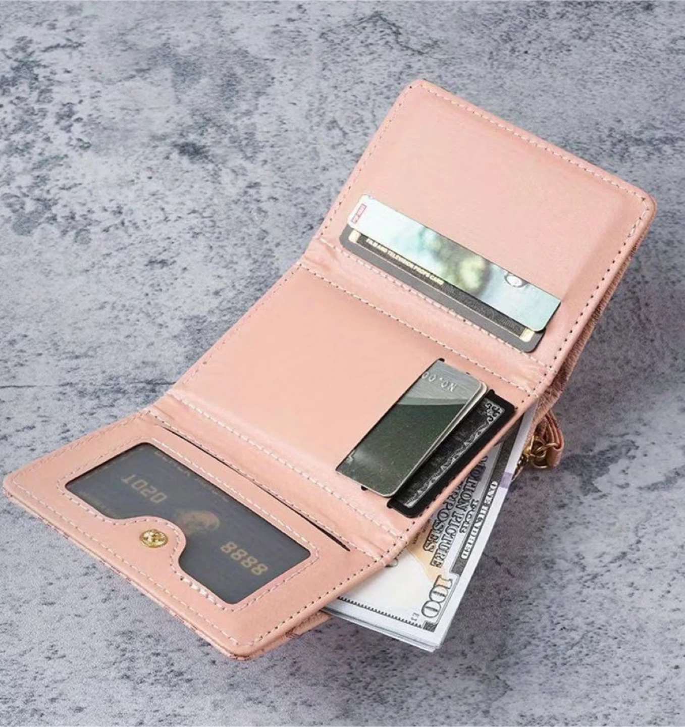 New! Women's  Wallet black color - photo 2