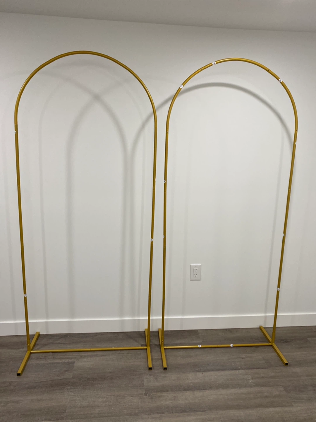 Gold Arch Backdrop Stand (Set of 3) FOR RENT! - photo 2